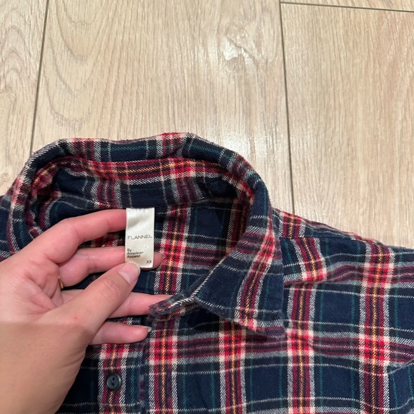 American Apparel plaid flannel button up - Picture 6 of 6